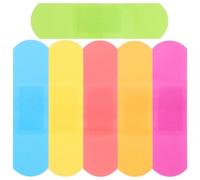 Healeved 60pcs Breathable Adhesive Bandages for Small Wounds with Hemostatic Patches, Pe Material Comfortable and Flexible Bandages Suitable for Babies the Elderly
