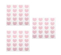 Healeved 60pcs Cute Heart Shaped Bandages Red Adhesive for Fingers Breathable Cartoon Wound Protection Travel Essentials Spots Patch