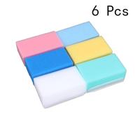 Healeved 6pcs Bath Sponge for Newborns with Gentle Bristle Brush Soft Sensory Integration Training Sponges in Multiple Colors Safe and Odor Shower Cleaning Random Color