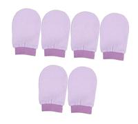 Healeved 6pcs Bathing Scrub Gloves Assorted Scrub Towels for Exfoliating and Cleaning Fast Drying Bath Towels for Men and Women for Smooth Skin Care