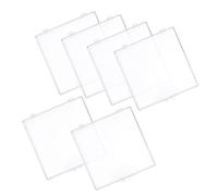 Healeved 6pcs Butterfly Specimen Box Small Plastic Hinged Cover for Insect Display Case for Collecting and Storing Butterfly Specimens