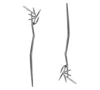 Healeved 6pcs Chinese Hair Accessories Elegant Metal Hair Sticks for for Buns and Updos Retro Design for Women Styling Accessories