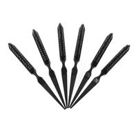 Healeved 6pcs Hairdressing Teasing Brush Hair Styling Comb Abs Pp Material Add Volume Gently Flows through Hair Suitable for Anyone Who Likes to Curl Individual Use