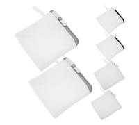 Healeved 6pcs Mesh Laundry Pod Storage Bags for Fine Textiles and Garments, Anti-stick Detergent Pod Organizer with Freshness Retained, Sturdy Polyester Laundry Protection Bags for Washing