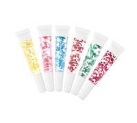 Healeved 6pcs Moisturizing Lip Gloss Portable Colorless Lip Care Oil for Ages Lightweight Convenient Hydrating Treatment