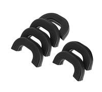 Healeved 6pcs Pot Earrings Silicone Pot Handle Sleeve Silicone Mitts Silicone Pot Lids Pot Handle Covers Pan Short Side Handles Anti- Scald Pot Potholder Protector Cooker Handle Protector