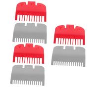 Healeved 6pcs Professional Hair Clipper Guards Convenient Guide Combs for Precise Haircut Control Attachments for Personal