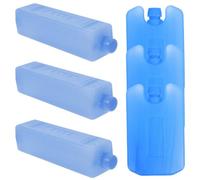 Healeved 6pcs Reusable Ice Pack Cooler Gel Box for Air Coolers Summer | Tool Free Swap, Freshness Support, Smooth Surface, for Campers, Vendors, Picnics, Cold Chain Storage