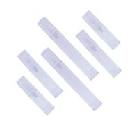 Healeved 6pcs Silicone Travel Containers Set Leak Design Portable Squeezable Toiletry Bottles for Shampoo Lotion and Cosmetic Refillable Easy to Use for Travel