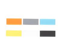 Healeved 6pcs Silicone Watch Band Rings Watch Strap Loops Flexible Band Circles Comfortable Wearing Experience Holds The Strap for Accessories
