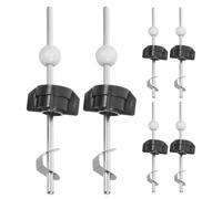 Healeved 6pcs Sink Drain Replacement Stopper Pivot Rod Assembly | Metal Pivot Arm | Lavatory Pop up Kit for Home Bathroom Sinks 20x7x3cm