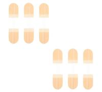 Healeved 6pcs Skin Color Zip Closure Bandages Flexible Self-Adhesive Wound Care Strips for Quick Repair Healing