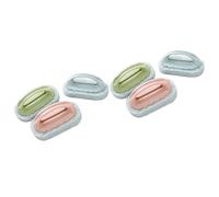 Healeved 6pcs Sponge Eraser Cleaning Brush for Sink Bath Stain Removal Descaling Sponge Pad for Kitchen Bathroom