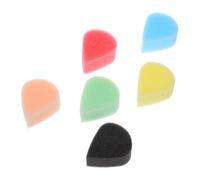 Healeved 6pcs Tear Drop Face Paint Sponges, Makeup Blending Beauty Sponges Set in 6 Colors, Artist Drawing Tool for Face Painting, Halloween and Festival Body Art