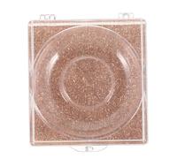 Healeved 6pcs Transparent Eyelash Storage Box High Clarity Organizer for False Eyelashes with Unique Card Design Easy Open and Close for Makeup Lovers