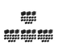 Healeved 72 Pcs Black Face Paint Sponge for Smooth and Even Application, Special Effects Makeup Sponge for Creating Abrasions, for Parties and Face Painting, for Group Events and Cosplay