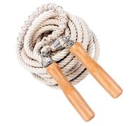 Healeved 7m Wooden Handle Skipping Rope for 5-7 Adults and, Thick Wear-Resistant Endurance Jump Rope for Group Fitness and Physical Education Equipment