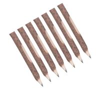Healeved 7pcs Rustic Wooden Tree Bark Pencils 13cm Natural Wood Branch Novelty Pencils for Kindergarten Party Favors