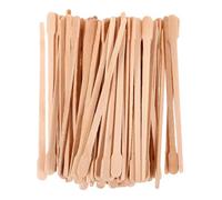 Healeved 800pcs Hair Removal Wax Sticks for Hard Waxing Wood Wax Sticks as Applicator Spatulas for Eyebrow Nose Lip Body Hair Removal