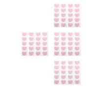 Healeved 80pcs Red Heart-Shaped Adhesive Bandages for Fingers Cute Cartoon Patch Bandages Breathable Travel Essentials Comfortable Wearing Small Heart Wound Care