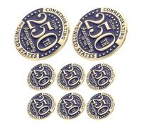 Healeved 8Pcs 250Th Anniversary Usa Commemorative Lapel Pins, 1.18" Patriotic Brooch Set for Veterans Day, Hat, Backpack, Scarf Accessories, US Flag Clothing Pins for Women