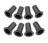 Healeved 8pcs Abs Bass Reflex Speaker Port Tubes for Speaker Building Project, Plastic Woofer Box Port Tubes to Bass Response and Enhance Sound Quality