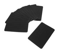 Healeved 8pcs Black Non-Slip Shoe Pads Wave Pattern, 1.5mm Thick Silicone Sole Guards for Men and Women, Cuttable Self-Adhesive Anti-Slip Protectors for High Heels, Boots, and Everyday