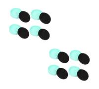 Healeved 8pcs Makeup Brush Cleaning Sponge Eye Shadow Brush Cleaner for Quick Chemical Removal Lightweight Reusable for Home and Travel