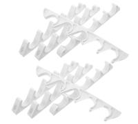Healeved 8pcs Nylon Chaise Adjustment Bracket Five-Notch Design for Folding Lounge Chairs and Garden Loungers, Reliable Support and Easy to Transport, for Outdoor Activities and Camping