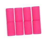 Healeved 8pcs Self-adhesive Curler Curly Sponge Hair Rollers Sponge Rollers for Hair Sleeping Curlers Wow Overnight Large Foam Blue Woman Rosy