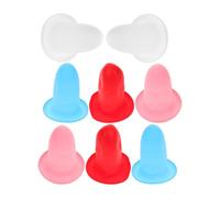 Healeved 8pcs Silicone Travel Container Sleeves Leak-proof Elastic Protective Covers for 22cm Refillable Bottles Stretchable Travel Bottle Sleeves for Shampoo Body Wash Toiletries Outdoor