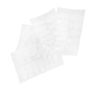 Healeved 8sheets French Tip Nail Form Stickers Silicone Nail Art Tools for Manicure Includes Reusable Templates for Design Easy Application for Home Salon Use