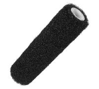 Healeved 9-Inch Textured Sponge Roller for Drywall Compound Application Black Putty Roller with Elastic Surface for Walls Ceilings Efficient Wall Texturing Tool