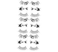 Healeved 9pairs Creative False Lashes for Halloween Vivid Eyelashes for Cosplay Stage Makeup Lightweight Flexible Bands for Costume Parties and Themed Events
