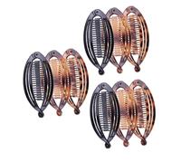 Healeved 9pcs Banana Clip Banana Comb for Thick Hair Ponytail Clip Lentil Fish Clamp Comb Holder for Hair Bun Accessories for Women