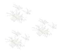 Healeved 9pcs Bridal Hair Accessories Set u Shape Hairpins and Comb Vintage Beaded Jewelry for Wedding Party Engagement