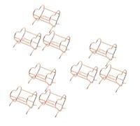 Healeved 9pcs Makeup Sponge Cleaner Makeup Puff Display Stand Storage Shelf Beauty Tool Rack Drying Holder
