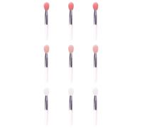 Healeved 9pcs Silicone Lip Brush Set Semi- and Nude Heads, Portable Lipstick Applicator for Women’s Professional Lip Makeup and Travel Cosmetics Tool