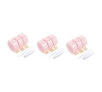 Healeved 9rolls Self-adhesive Double Eyelid Strips Invisible Lace Eyelid Tapes for Instant Comfortable Easy to Use for Hooded Uneven Shapes Included