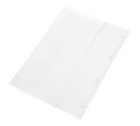 Healeved A3 Large Capacity File Binder with Thick Strap, Multi-Pocket Plastic Sleeves Document Organizer, Student Exam Paper Storage Folder for School and Office Use