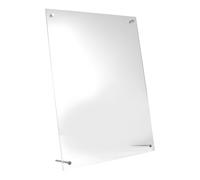 Healeved A4 Acrylic Certificate Display Frame with Desktop Stand, Photo Frame for Indoor Use, Practical Business License and Award Picture Holder