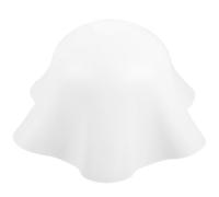 Healeved Acrylic Flower Lampshade Ceiling Lamp Shade Replacement for Bedside Pendant Light, Milk White 275mm Diameter, Suitable for Bedroom and Living Room Lighting Fixtures