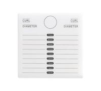 Healeved Acrylic Lash Extension Pallet Eyelash Grafting Holder for Convenient False Eyelash Pickup and Volume Fan Making Suitable for Home and Beauty Salon Use