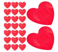 Healeved Adhesive Bandages First Aid Wound Patches Curing Heart Shaped Breathable 50pcs Pe Material Suitable for Household and Outdoor Use