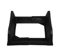 Healeved Adjustable Black Car Spare Tire Carrier Mount Rack - Truck Bed and Trailer Spare Wheel Holder, Heavy-Duty Tire Storage Stand Compatible with RV and Utility Trailers