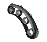 Healeved Adjustable Finger Expander Finger Trainer Tool with Smooth Surface Made of Abs and Silicone for Guitar and Piano Practice for Practice Anytime Anywhere