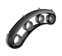 Healeved Adjustable Hand Strengthener Trainer for Musical Instruments Finger Expansion Tool, Made of Abs and Silicone, for Guitar and Piano Practice Anytime, Anywhere