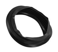 Healeved Adjustable Shampoo Bed Accessories Rubber Seal Ring Swing Design for Ceramic Bowls, Leak-Proof Mechanism for Salon Shampoo Bed Use, Black Rubber Replacement Part