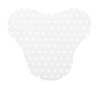 Healeved Adjustable Thermoplastic Resin Nasal Splints for External Nose Support and Immobilization Soft Nose Brace for Septoplasty Rhinoplasty for Nasal Bridge Molding