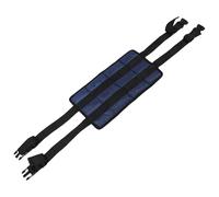 Healeved Adjustable Wheelchair Leg Support Strap with Cushioned Pad and Quick-Release Buckle for Extra Leg Stability and Comfort, Compatible with Ordinary Wheelchairs 40-45cm Wide